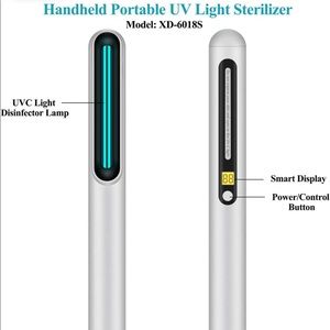 Handheld UV Light Wand Nontoxic Cleaning Portable